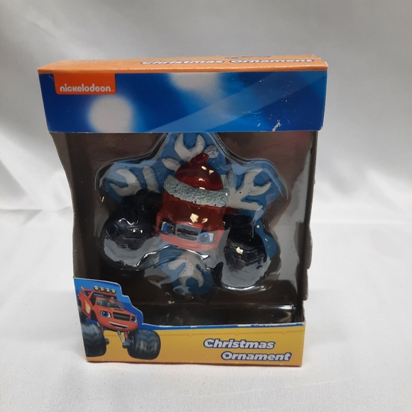 NIB Nickelodeon Blaze Snowflake & Santa Hat 2017  Viacom Int'l - Picture 6 of 6